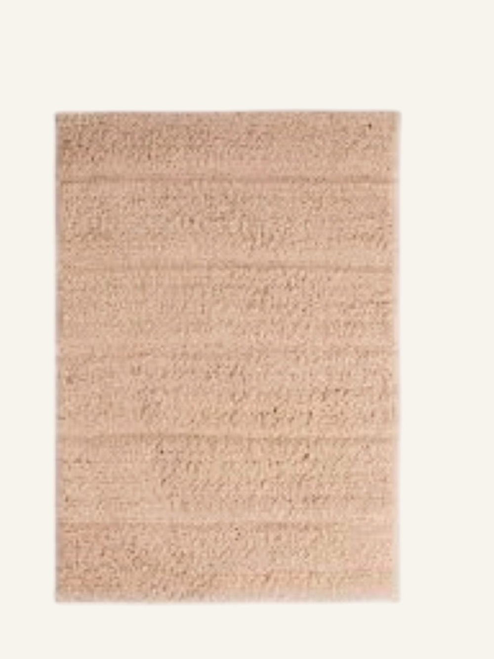 23” Microfiber Memory Foam Soft Tan Bath Mat Rug w Rubber Non-slip Back